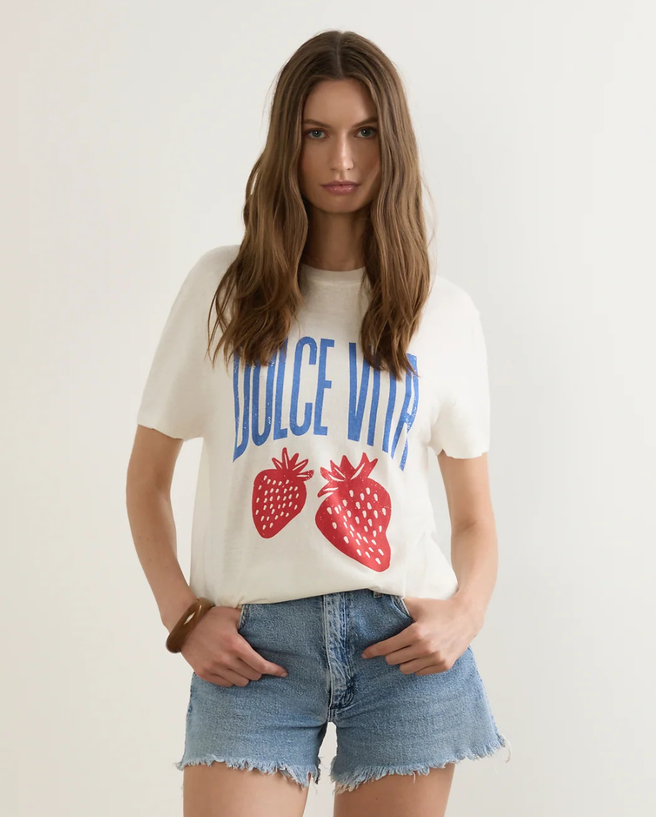 Sweet Life Classic Tee White