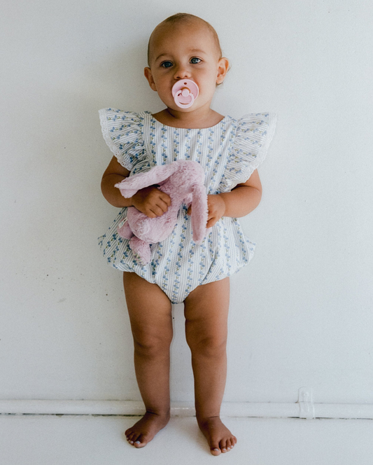 Daisy Romper Bluebell