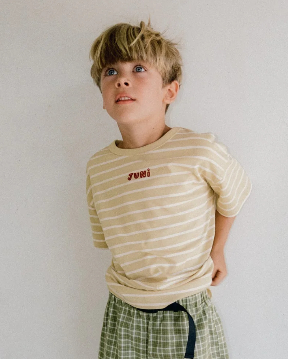 Zion Tee Butter Stripe