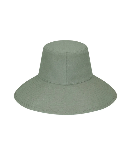 Holiday Bucket Sage Canvas