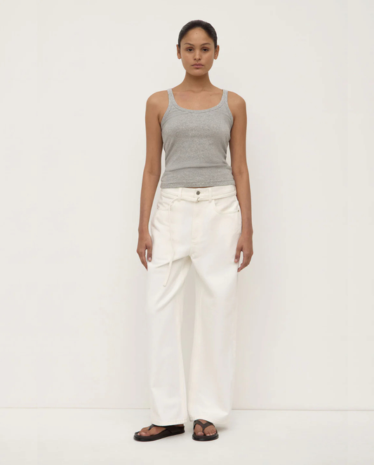 Loose Fit Jean Vintage White