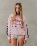 Signature Moto Tee Pink