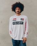 Signature Moto Tee White