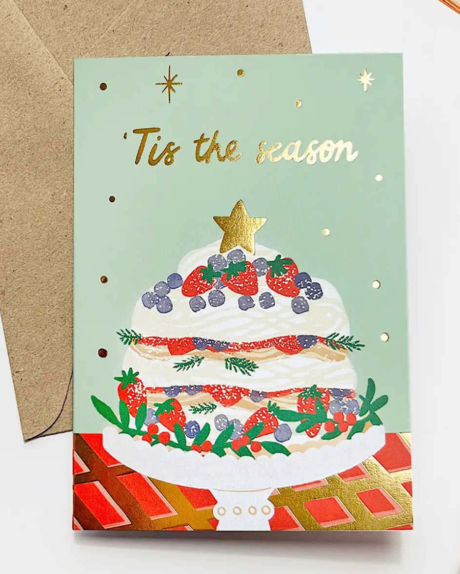 Tis The Season Pavlova Card