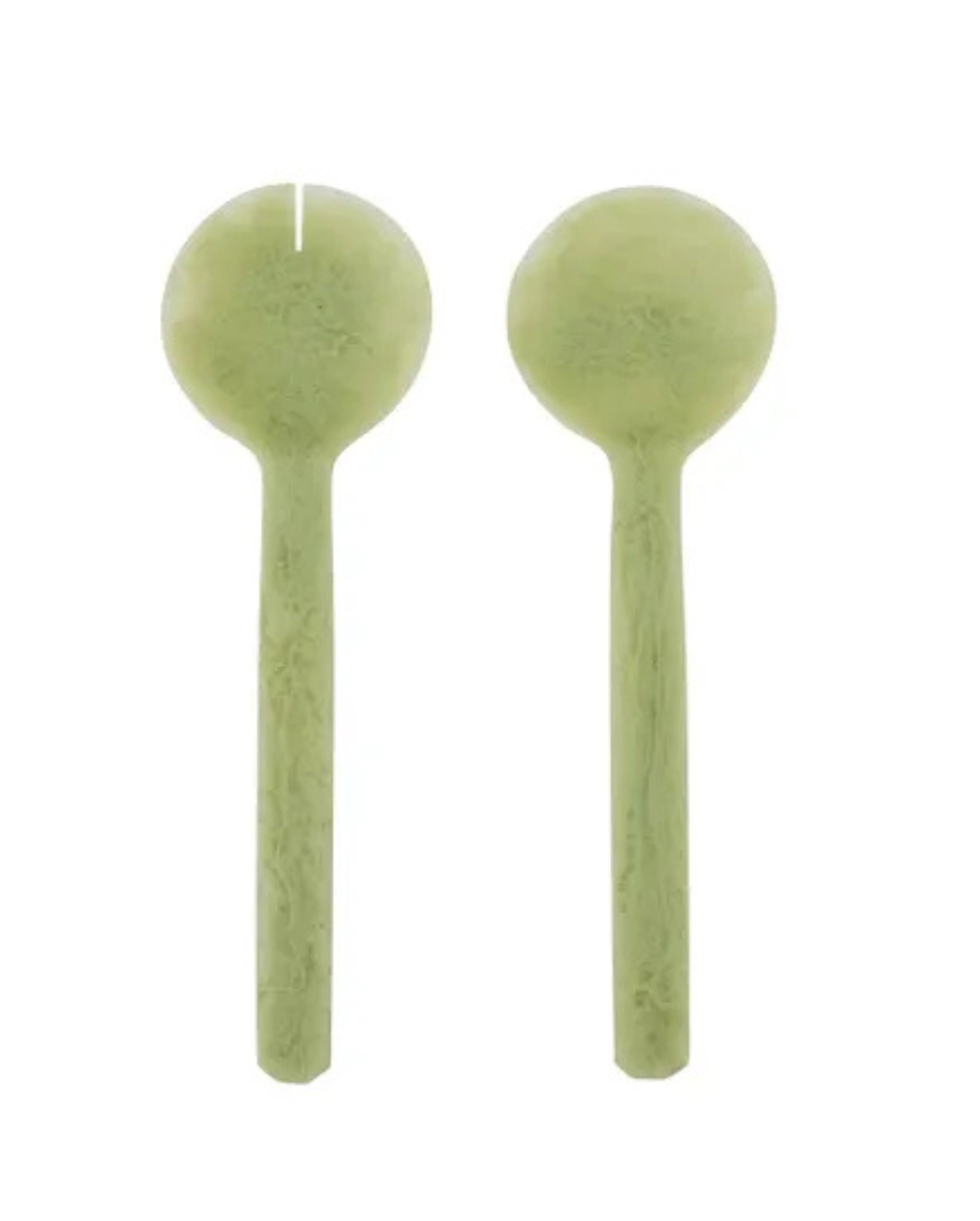 Kip S/2 Resin Servers Pistachio