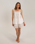 Women's Gia Lace Shorts White