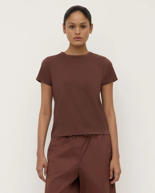 Indi Short Sleeve Tee Espresso