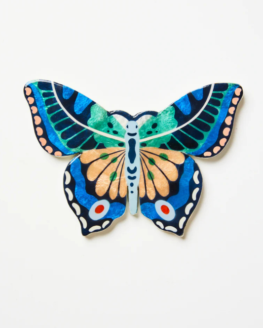 Canopy Butterfly Blue Wall Art