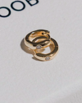 Gold Mini Hoop