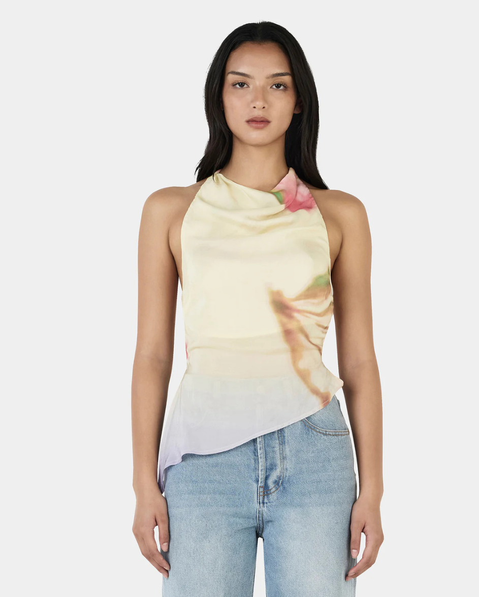 Iris Halter Golden Drift