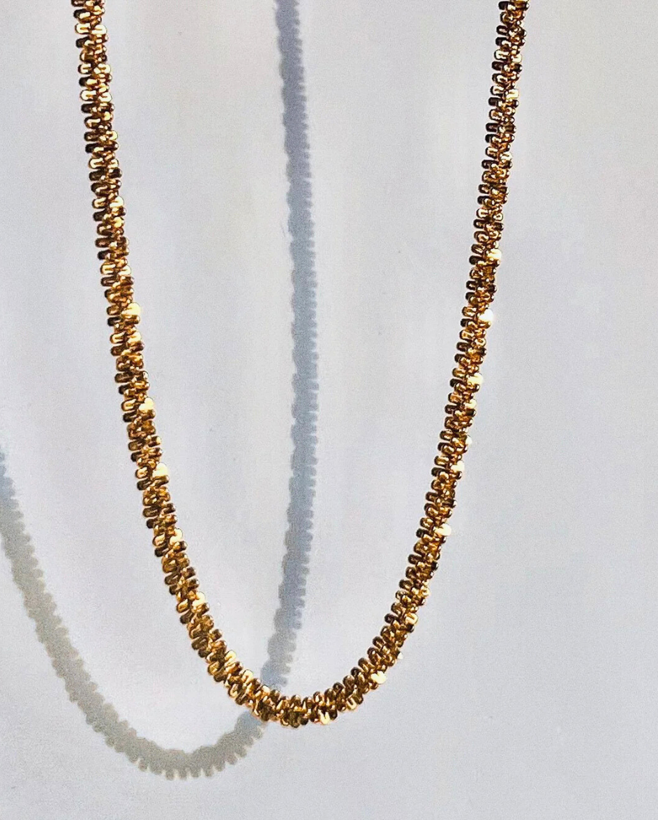Confetti Chain Gold