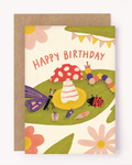 Bug Party Birthday Card