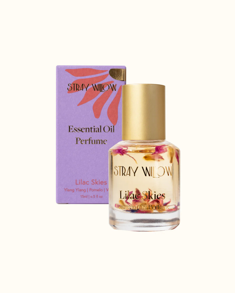 Essential Oil Perfume Roller Lilac Skies