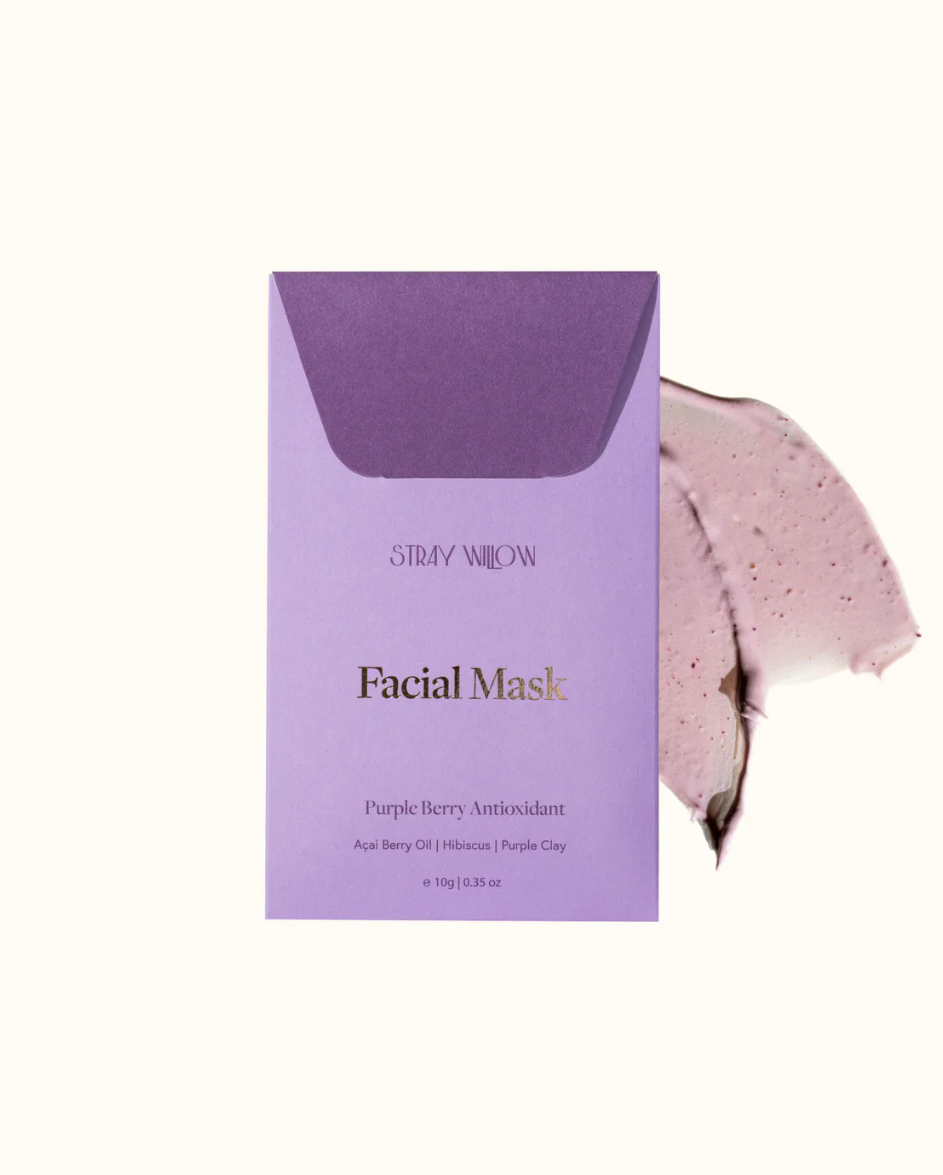 Facial Mask Purple Berry