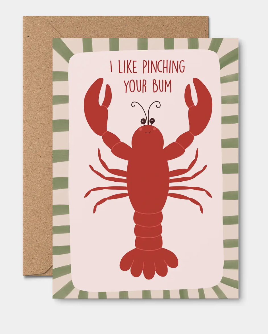 Lobster Love Valentine's Day Card
