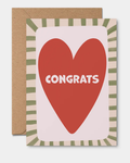 Congrats Card Heart