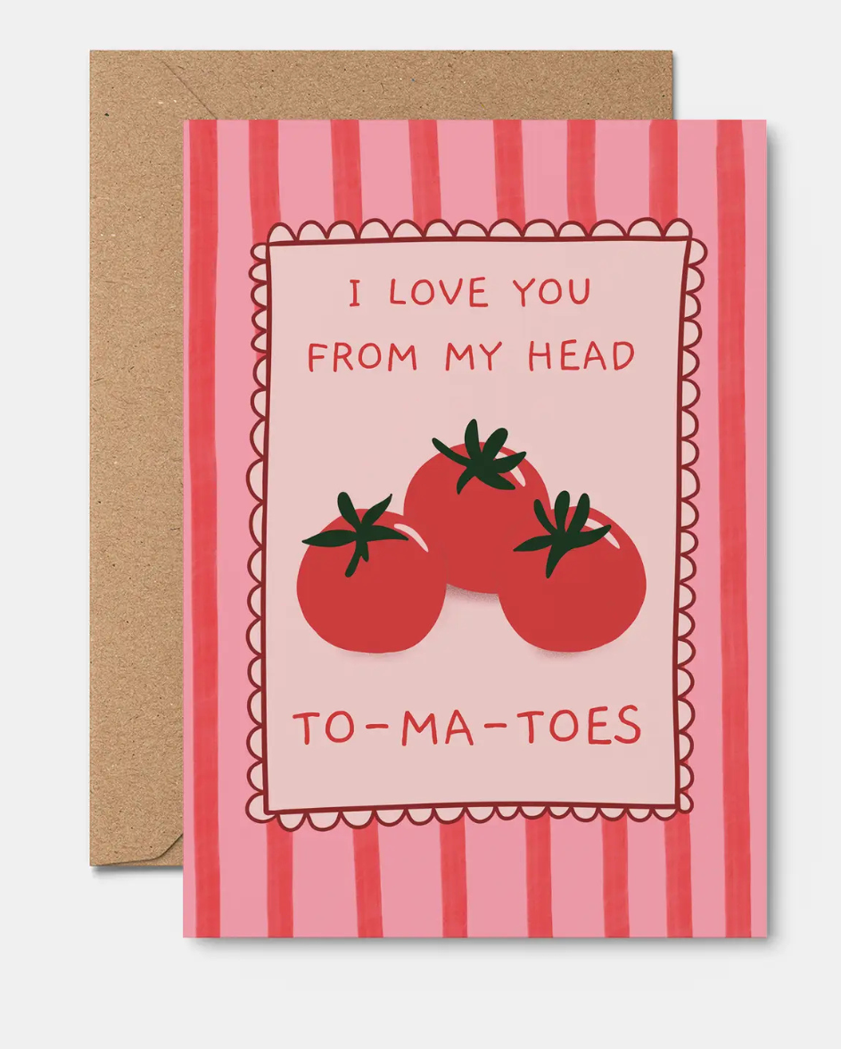 From My Head Valentine's Day Card