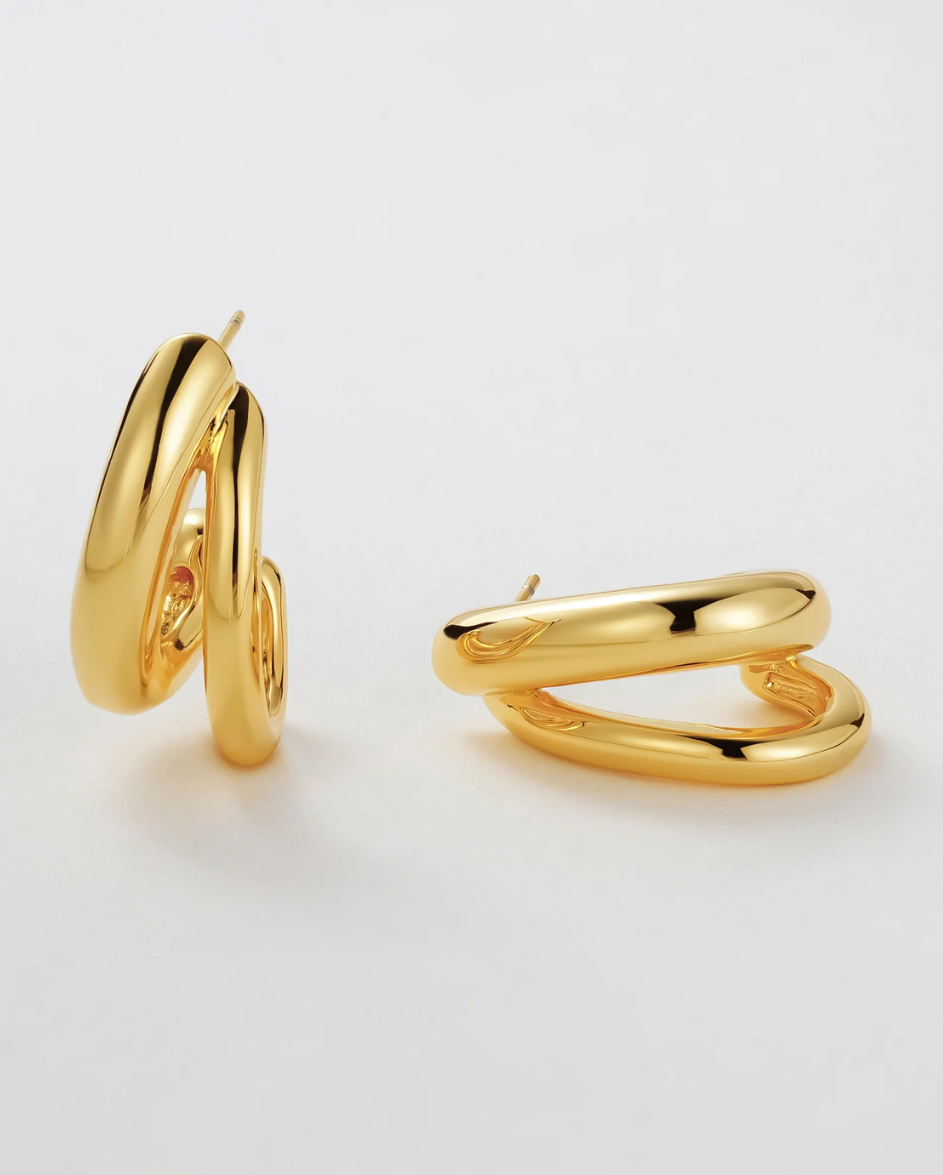 Aria Hoop Gold