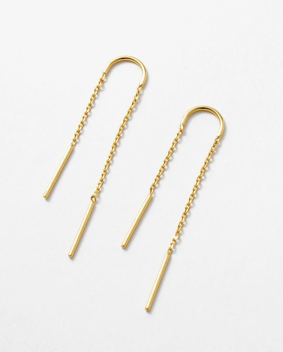 Ivy Thread Earring Gold