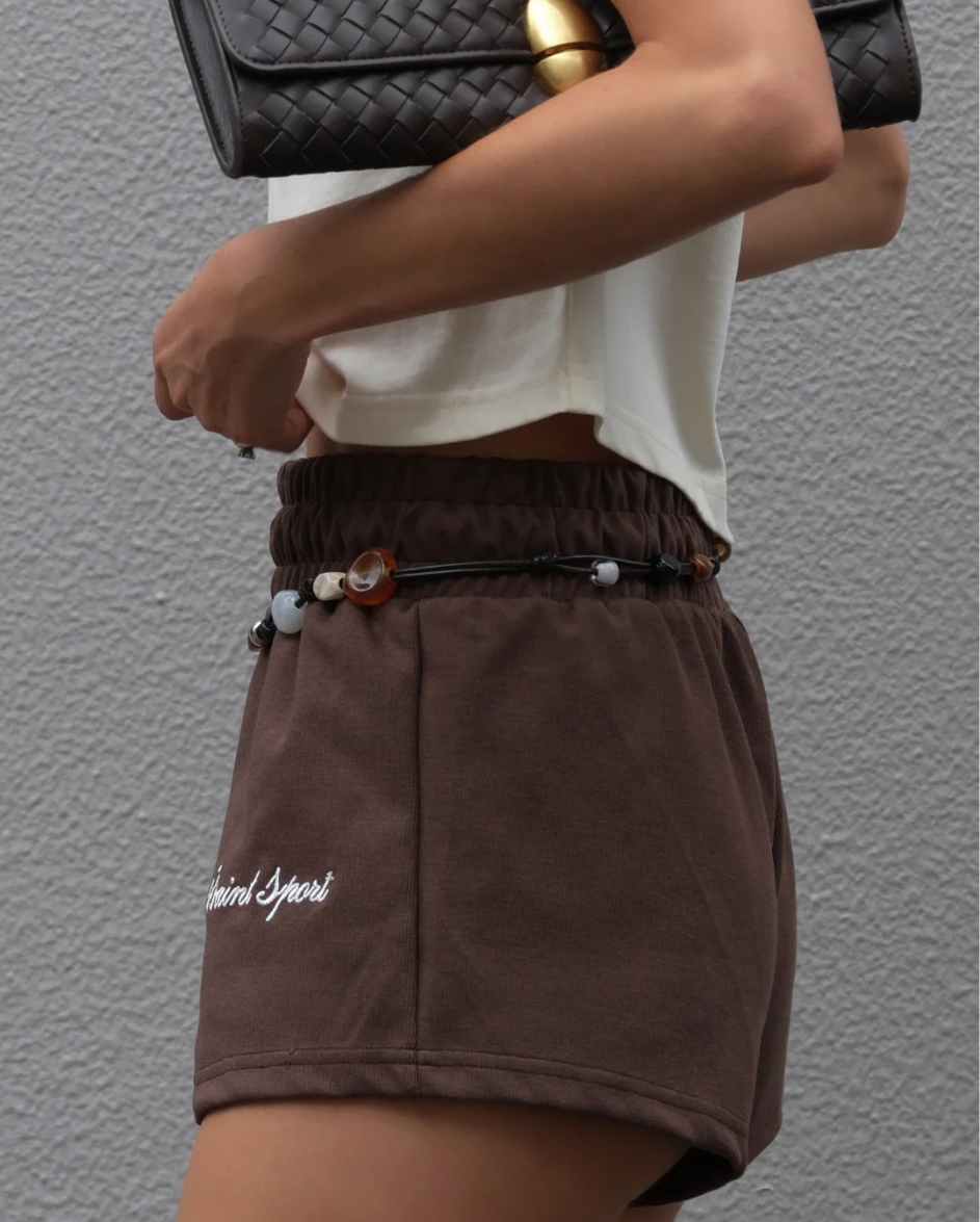 Sport Track Short Brown