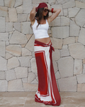 Red Print Sarong
