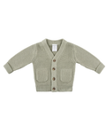 Knit Chunky Cardigan Sage