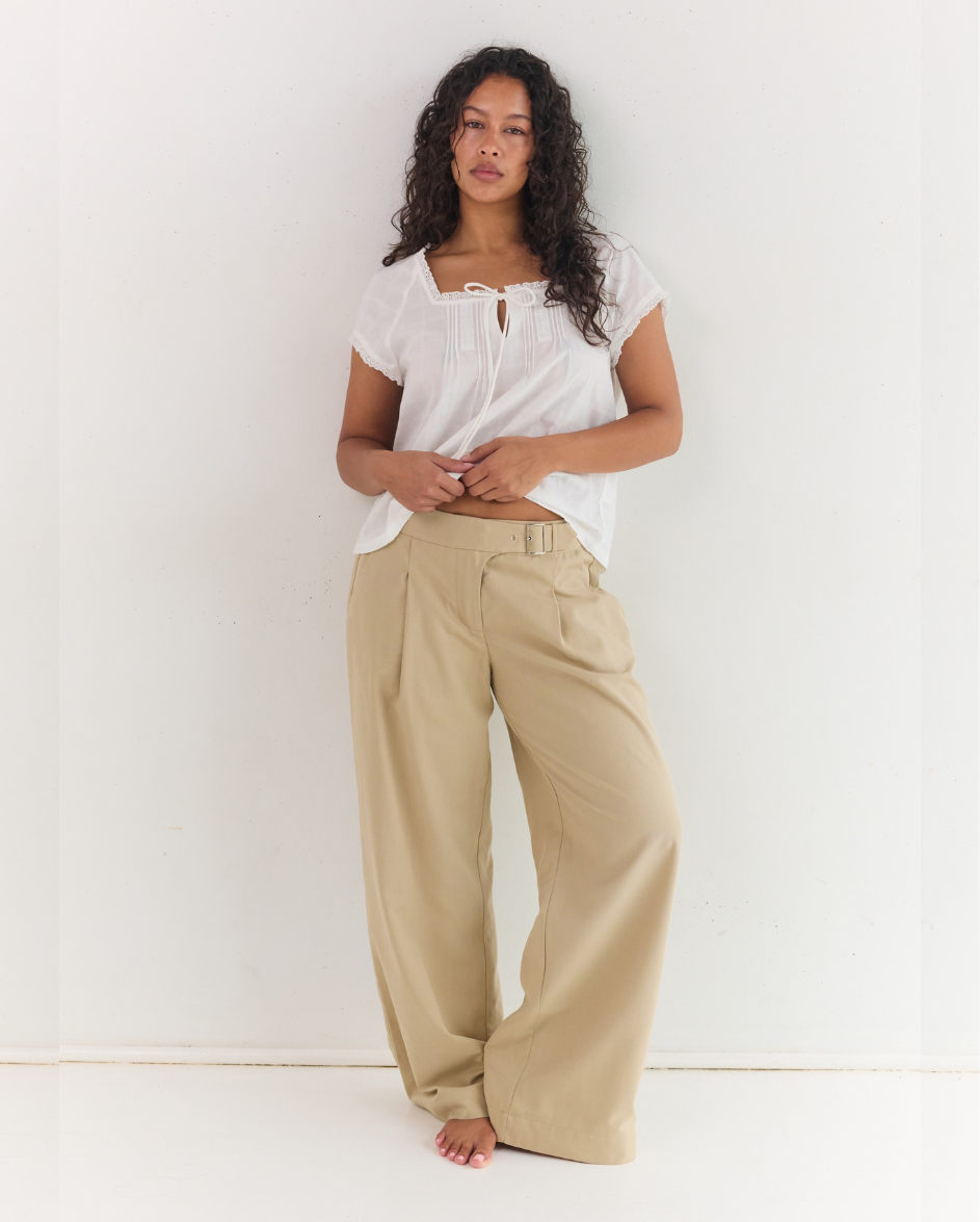 Brooke Pant Pebble