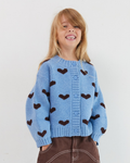 JNR Sweetheart Cardigan Hearts