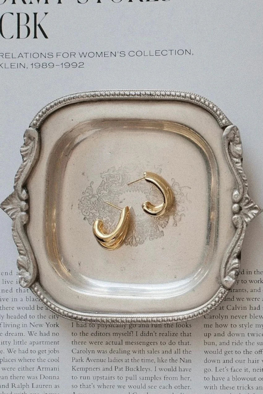 Aria Hoop Gold