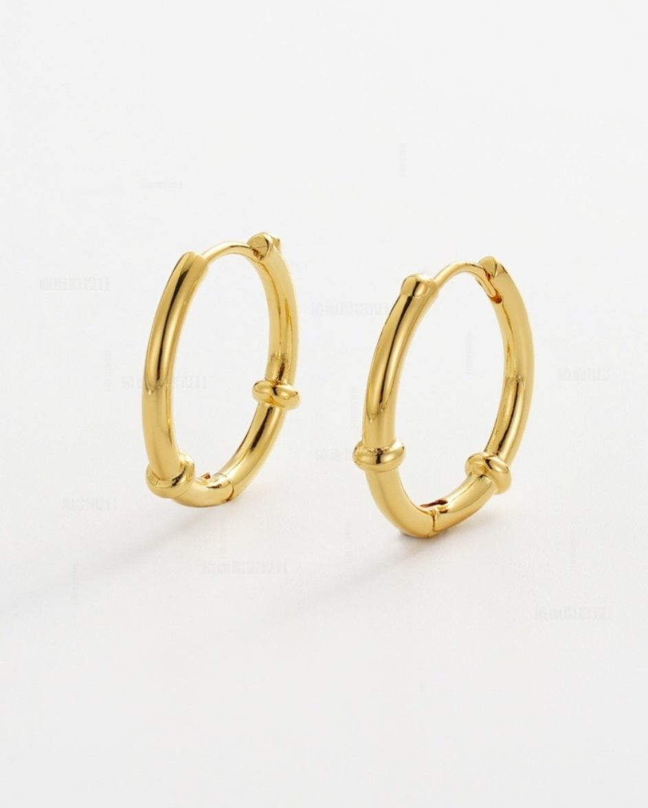 Tessa Hoop Gold