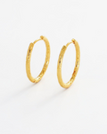 Lily Hoop Gold