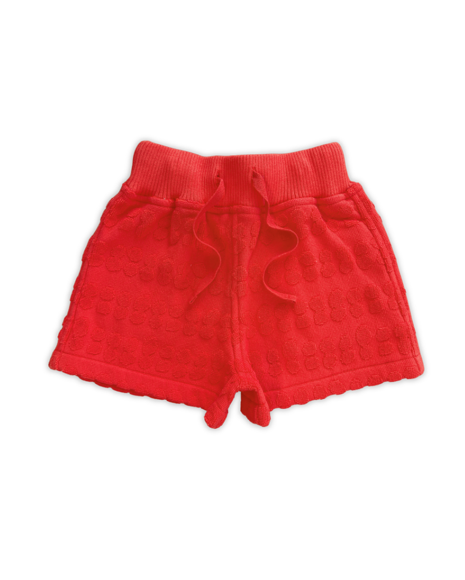 Bubble Terry Towelling Shorts Fiesta