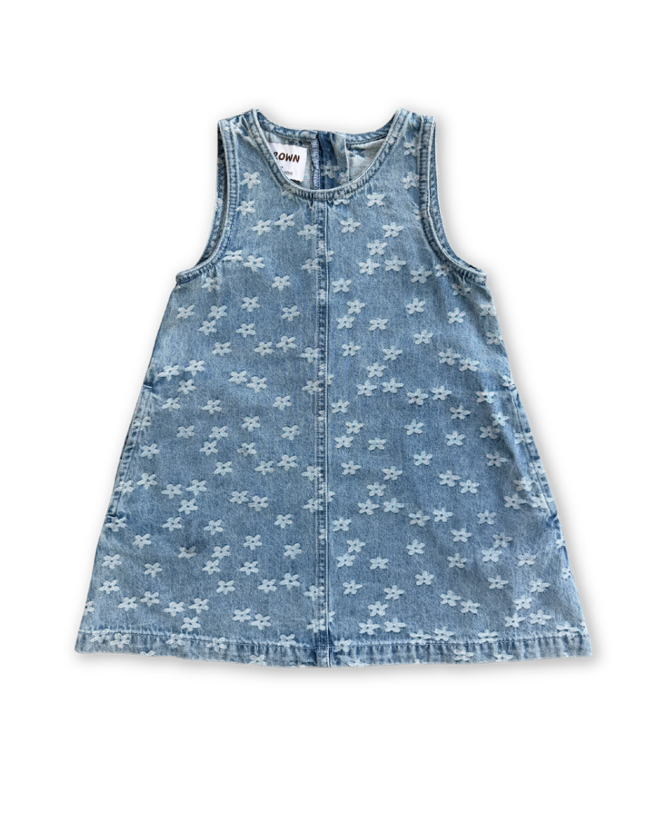 Daisy Denim Shift Dress