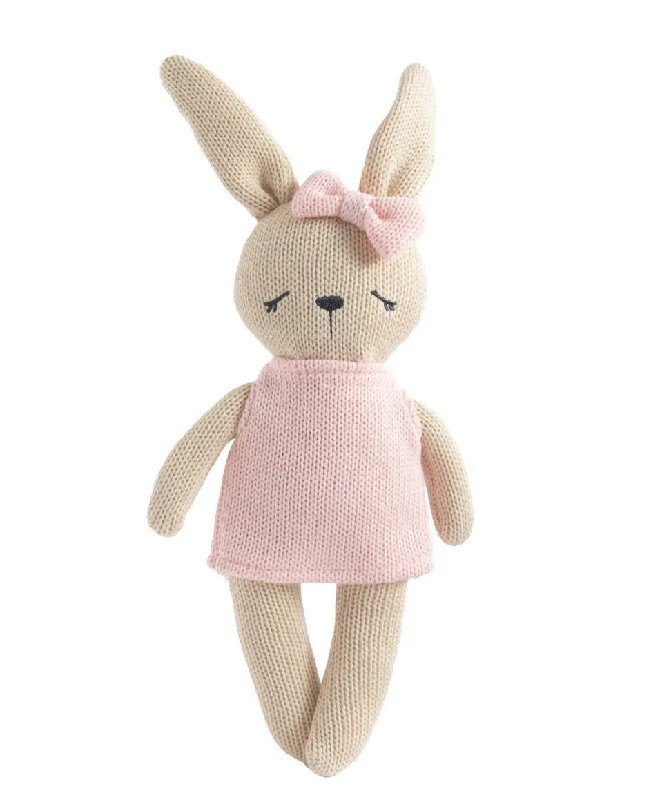 Knitted Animal Toy- Bella the Bunny