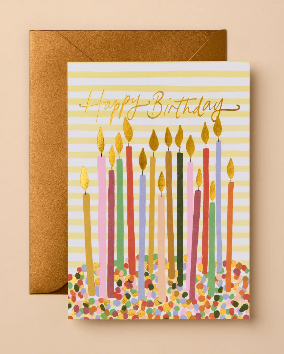 Birthday Card Candles