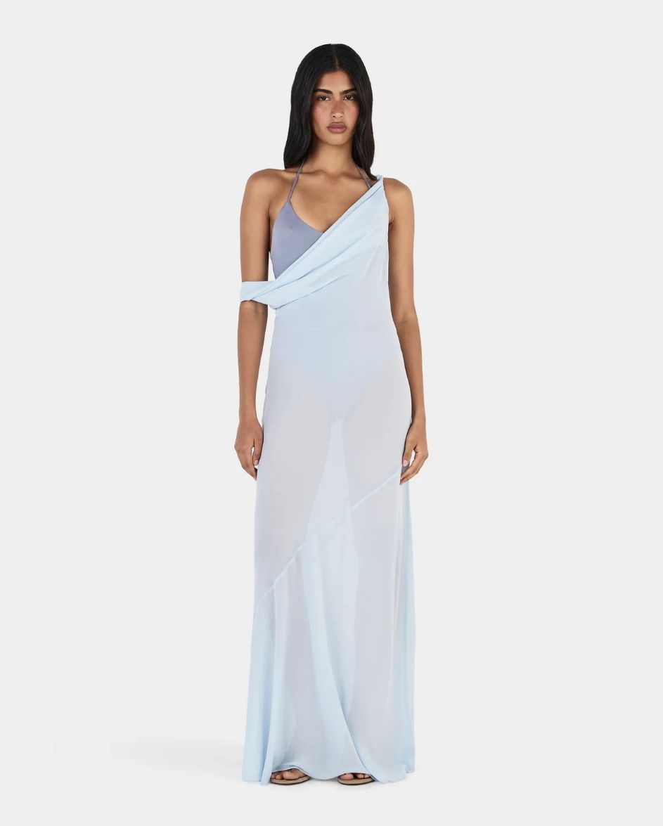Sandra Maxi Dress Cornflower Blue