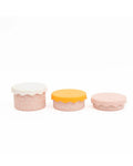 Daisy Stainless Steel Snack Pot Trio