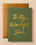 To My Wonderful Dad