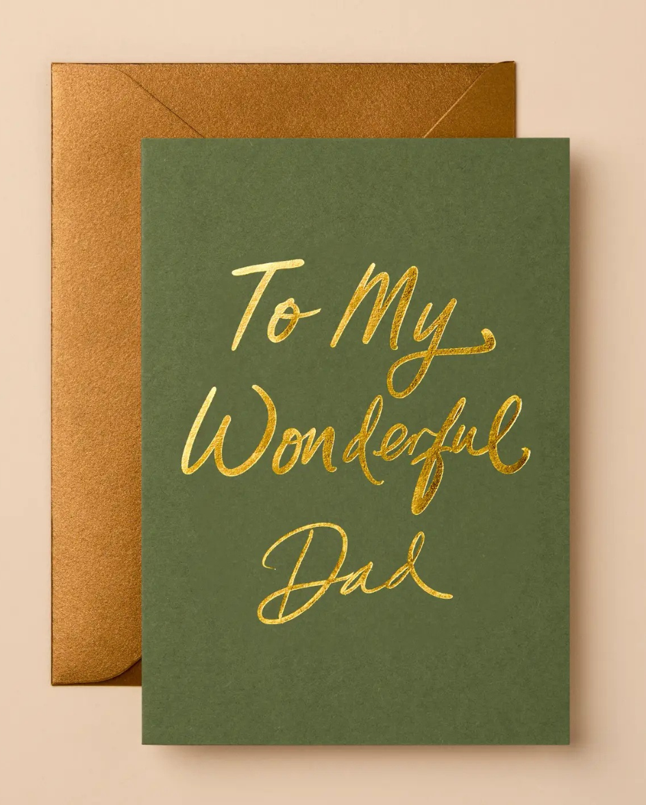 To My Wonderful Dad