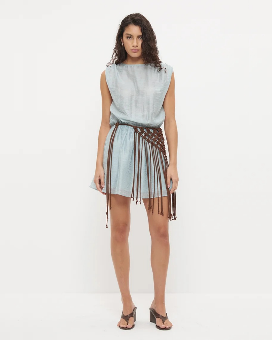 Illume Mini Dress Freshwater Blue