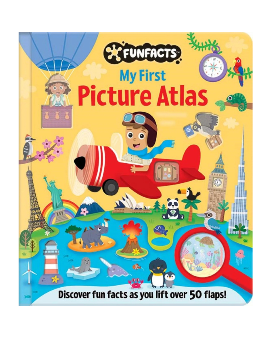 Lift the Flap Board Book - Picture Atlas