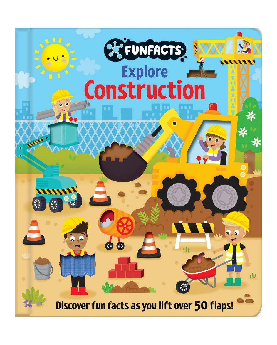 Lift the Flap Board Book - Construction
