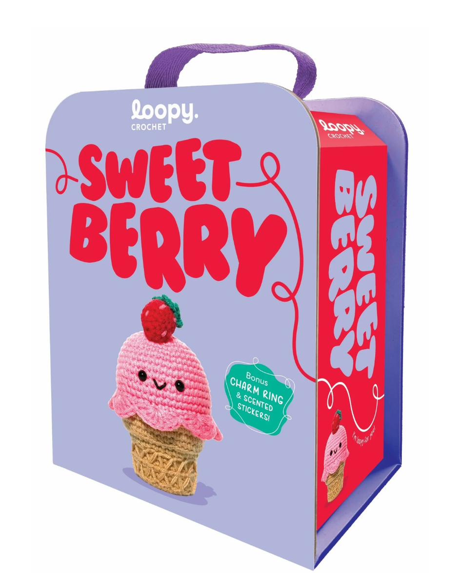 Crochet Book & Kit Sweet Berry