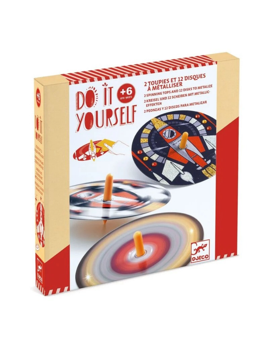 Do It Yourself Hypno Spinning Tops