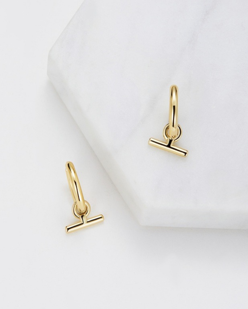Winnie Hoop Gold Earring