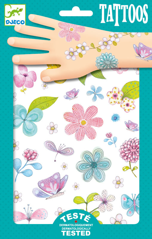 Flowers Tattoo Sheet