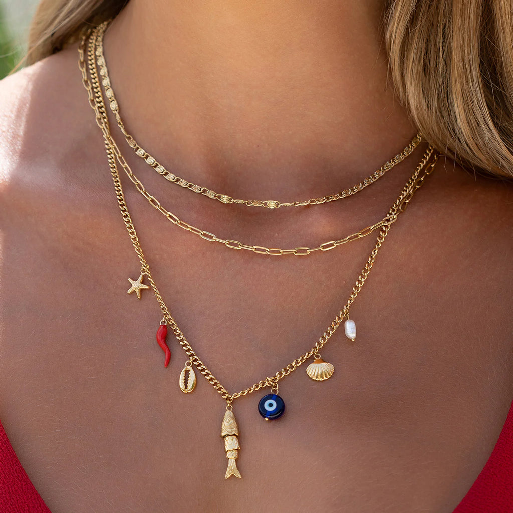 Oceanus Charm Necklace