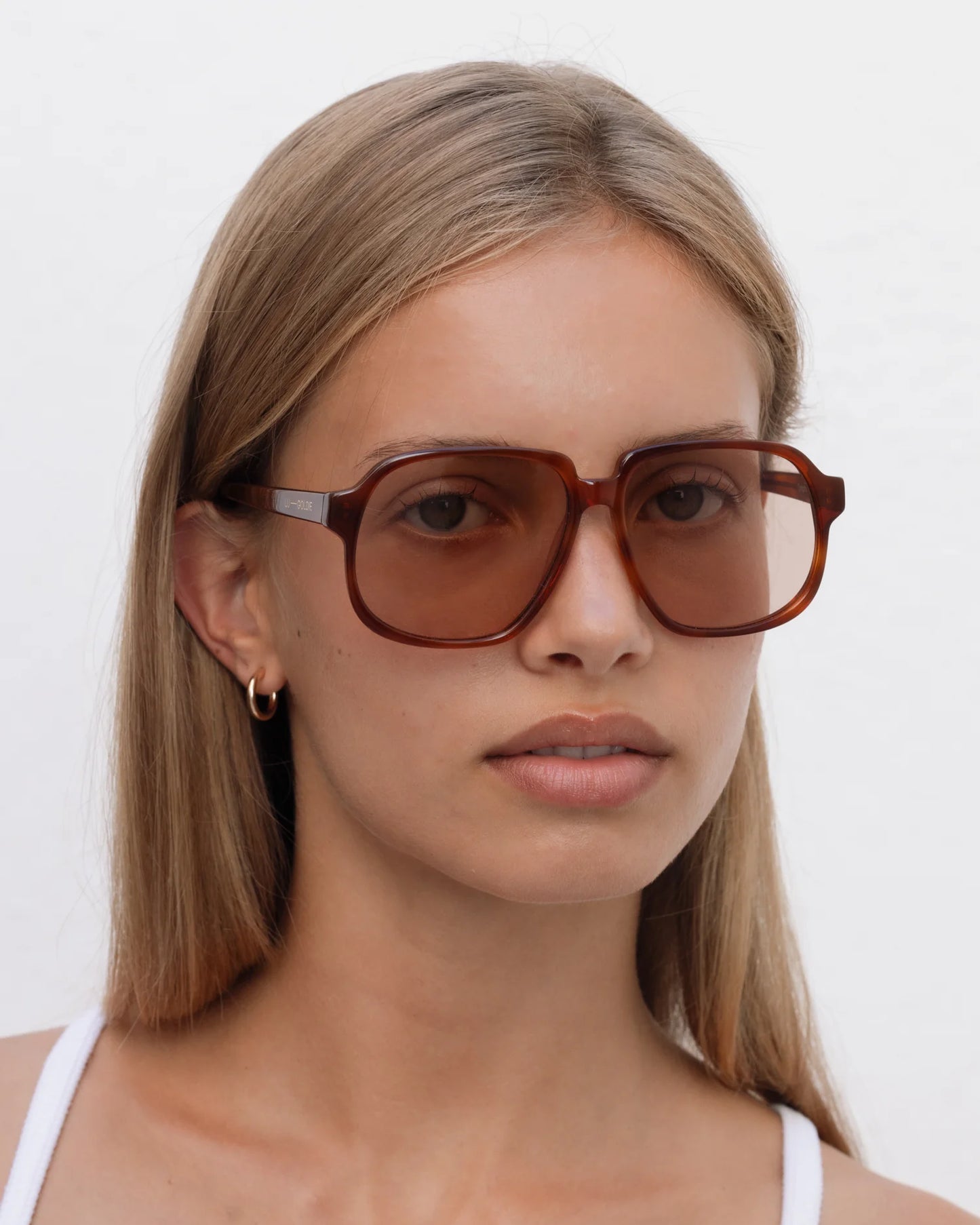 Delphine Chesnut Sunglasses