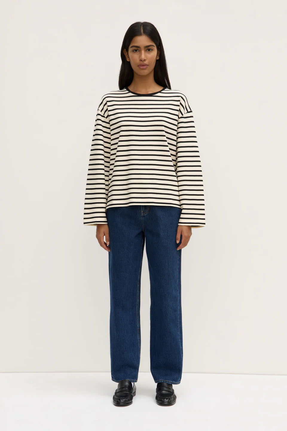 Devon Jersey Crew Stripe