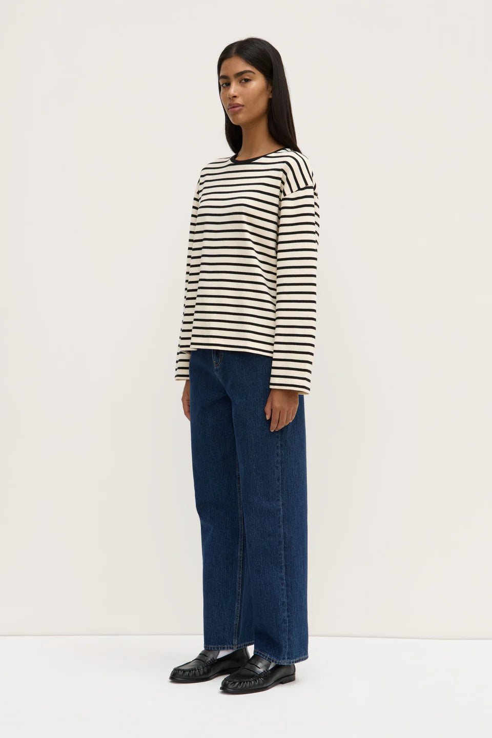 Devon Jersey Crew Stripe
